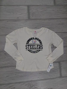 Pittsburgh Steelers Abbigliamento Teens Termico Scollo a V Manica Lunga Medium M NFL - Foto 1 di 7