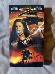 The Legend of Zorro (VHS, 2006) New its original cellophane Very Rare Blue Tape - Picture 1 of 6