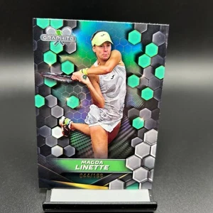 2024 Topps Graphite #74 Magda Linette Aqua Refractor /199 - Picture 1 of 2