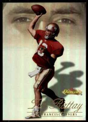 2000 Fleer Showcase Prospect Tim Rattay 0998/2000 San Francisco 49ers - Image 1 of 2