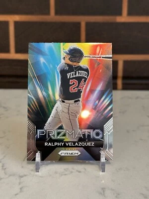 2024 Panini Prizm Prizmatic Ralphy Velazquez #19 Cleveland Guardians - Image 1 of 2