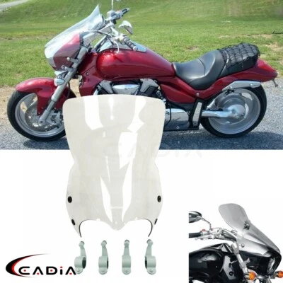 Sport Front Windshield Windscreen For Suzuki Boulevard M109R M50 M90 2006-2022 - Image 1 of 4