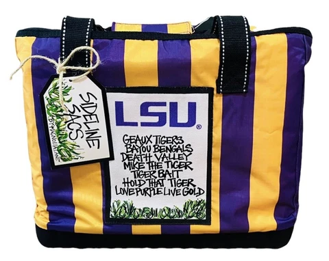 LSU Tigers Large Cooler Bag by Magnolia Lane-New Cover