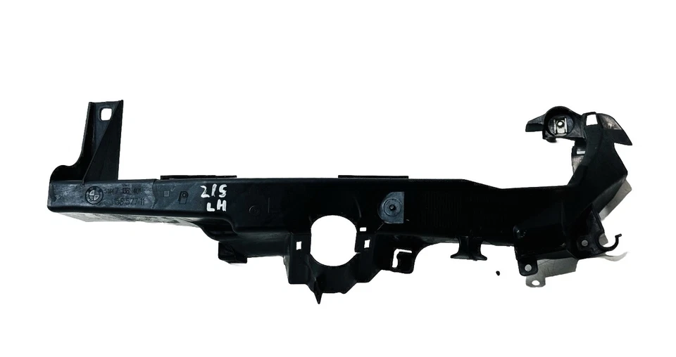 09-11 BMW 335I E90 LCI 3-SIERES LEFT FRONT HEADLIGHT BRACKET SUPPORT 7138401 OEM - Image 1 of 4
