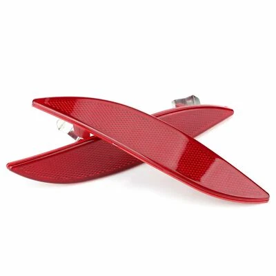 2x Luz reflectora lente parachoques trasero izquierdo y derecho 265600004R para Renault Megane MK3 Foto 1 de 4