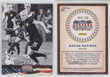 2012 Panini Americana Heroes & Legends Bronze Proof /100 Megan Rapinoe #80