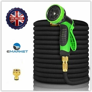 Kit de manguera flexible para jardín patio conector grifo pistola pulverizadora boquilla expandible 45 m - Imagen 1 de 9