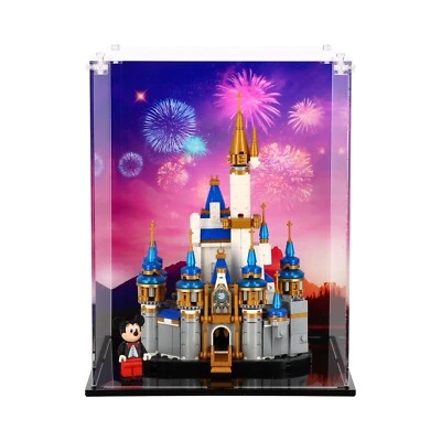 PLEXICO Vitrine für Lego 40478 Mini Disney Castle