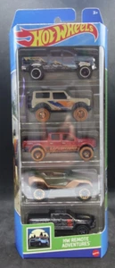Hot Wheels 5 Pack HW Remote Adventures Ford F-150 Bronco Chevy Silverado - Picture 1 of 2