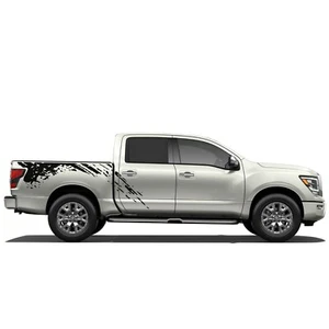 Bed mud splash graphics stickers decal compatible with Nissan Titan - Picture 1 of 15