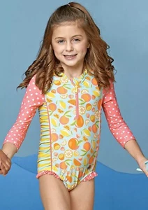 Matilda Jane Girls Fruit Smoothie Swimsuit Size 4 New With Tag One Piece - Picture 1 of 2