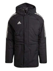 Adidas Hombre Condivo 22 Chaqueta Acolchada Estadio Negro Prenda para el torso Informal Parka Abrigo H21252 - Imagen 1 de 5