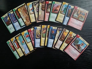 Harry Potter TCG Quidditch Cup  common set complete 51-75 - Picture 1 of 1