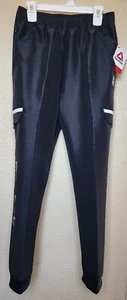 Reebok Boys Spring Knit Pant Color Black Size L (10/12) BRAND NEW - Picture 1 of 7