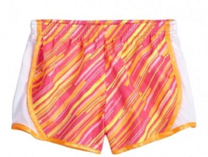 NWT Justice Girls Neon Stripe Running Athletic Shorts 10 - Picture 1 of 1
