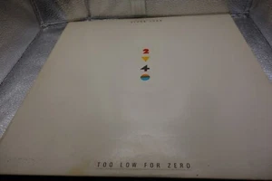 Elton John Too Low For Zero LP GHS 4006 VG Vinyl Original Lyric Inner Sleeve 198 - Foto 1 di 4