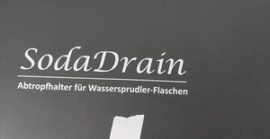 Liebspecht - Abtropfhalter für Wassersprudler-Flaschen - SodaDrain - neu - Picture 1 of 4