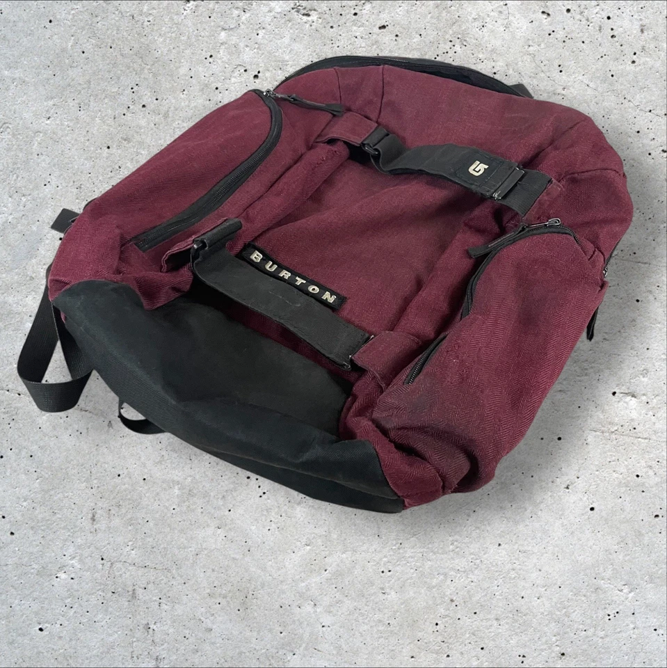 Burton Snowboards Mochila Bolsa Granate Exterior Senderismo Bolso Escolar Foto 1 de 4