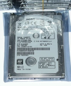 Disque dur fin pour ordinateur portable HGST HTS725050A7E630 500 Go 7200 tr/min 2,5" SATA 7 mm 2,5" NEUF - Photo 1/12