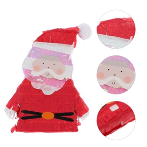 Santa Claus Pinata Smashing Toy Christmas Plaything for Festive Entertainment UK - Picture 1 of 12