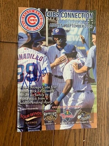 Dilan Granadillo Signed South Bend Magazine Program Chicago Cubs Aug Sept 2023 - Picture 1 of 1