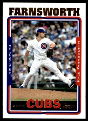 2005 TOPPS #132 KYLE FARNSWORTH CHICAGO CUBS - Image 1 of 2