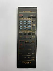 Fisher RVR-6300 VCR Remote Control for FVH6300, 6130838216 - OEM Original VTG - Picture 1 of 2