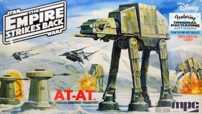 STAR WARS AT-AT The Empire Strikes Back 1:100 MPC Model Kit Bausatz MPC950 - Bild 1 von 2