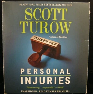 PERSONAL INJURIES BY SCOTT TUROW AUDIO BOOK ON 13 CDs UNABRIDGED VERSION 1990 - Picture 1 of 3