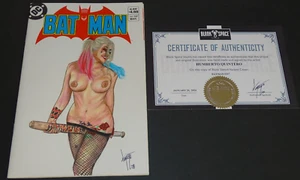 BATMAN #357 FACSIMILE SKETCH VARIANT (2023.DC) ORIGINAL HAND MADE,HARLEY QUEEN - Picture 1 of 6