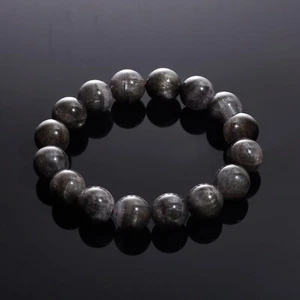 Flyshop Jewelry Natural Black Aurora Bracelet, Aurora 23 (Bead Dia. 11mm) - Picture 1 of 11