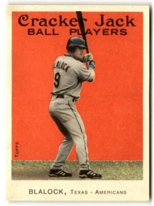 2004 Topps Cracker Jack Mini Hank Blalock #177 Texas Rangers - Picture 1 of 2