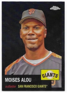 2022 Topps Chrome Platinum Anniversary Black Moises Alou #08/10 (360) Giants - Picture 1 of 2