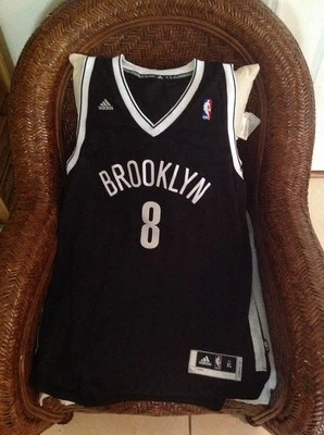 DERON WILLIAMS #8 BROOKLYN NETS NBA ADIDAS SWINGMAN JERSEY Size XL Lenght+2 Men - Image 1 of 4