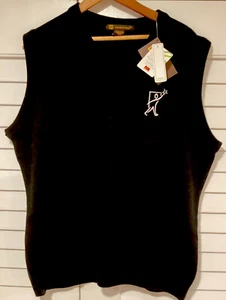 HARRITON_Golf Pullover Weste_Damen XL/TG_Schwarz_Neu mit Etikett_Pilbloc_Kostenloser Versand - Bild 1 von 12