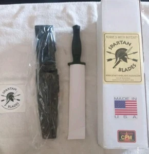 Spartan Blades Les George V-14 Dagger Black/Kydex Sheath CPM S35VN NIB w/papers - Picture 1 of 5