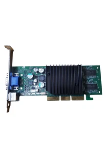 NVIDIA Geforce4 MX420 P73 Dell TW-09P301 64MB AGP 4x Graphics Card - Picture 1 of 5