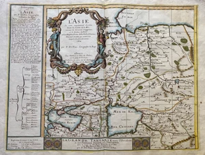 Mapa antiguo 1684; W. Rusia. La Grande Tartarie vers l'Occidente. Duval. Fino - Imagen 1 de 6