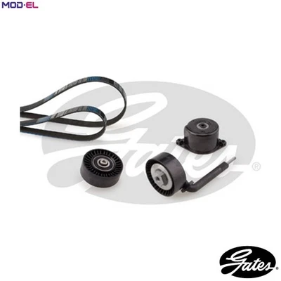 VRIBBED BELT SET K056PK2063 FOR BMW M57D30 3.0L 6cyl 3 E90 - Image 1 of 4