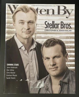 Screenwriters "Written By" Magazine 2014 CHRISTOPER & JONAH NOLAN Dan Gilroy - Image 1 of 4