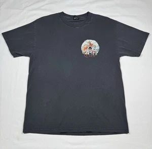 Queen Band Crest Logo Black T-Shirt Men’s Medium Rock Vintage Style Tee - Bild 1 von 9