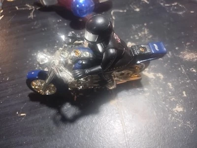 Hot Wheels трение мотоцикла синий велосипед зеленый дьяволов Rider куртка нашивка - Изображение 1 из 4