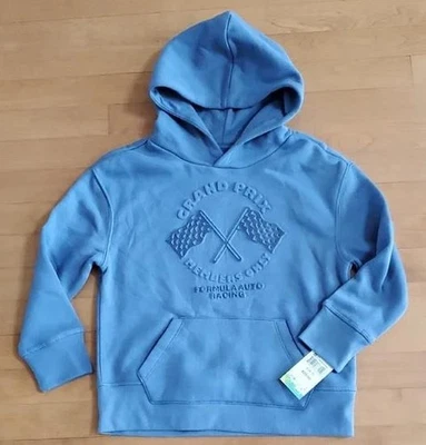 Boys Colorful Planet GRAND PRIX Members Only Racing Hoodie Size 6/7 10/12 18/20 - Image 1 of 2