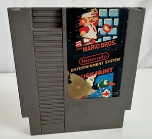 Super Mario Bros & Duck Hunt (Nintendo NES) 1985 Japan Made Untested - Picture 1 of 5