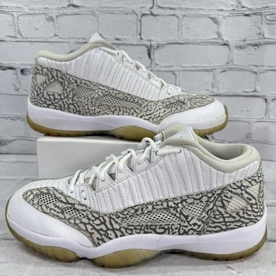 Nike Air Jordan 11 XI Retro Bajo IE Talla 10 Blanco Cobalto Gris Tenis 306008-102 Foto 1 de 4