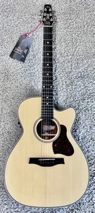 Seagull Maritime SWS Concert Hall CW Presys II Acoustic Electric Guitar, Natural - Picture 1 of 9