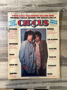 S CIRCUS Rock Magazine JUNE 1976 ROLLING STONES, KISS, BAD COMPANY, SUPERTRAMP, - Picture 1 of 8