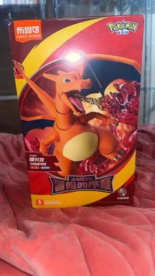 Boneco Charizard Blokees Pokemon construível! Vendedor dos EUA! Importado chinês! Raro! - Imagem 1 de 4