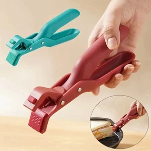 Nuova pinza per ciotola anticaldatura piastra calda pinze ciotola clip cucina gadget utensili - Foto 1 di 20