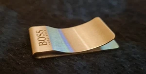 Hugo Boss Geld Clip Geldklammer 16,4gr. 4,6x2,5cm Hochwertig Edel Luxus Mode  - Bild 1 von 6